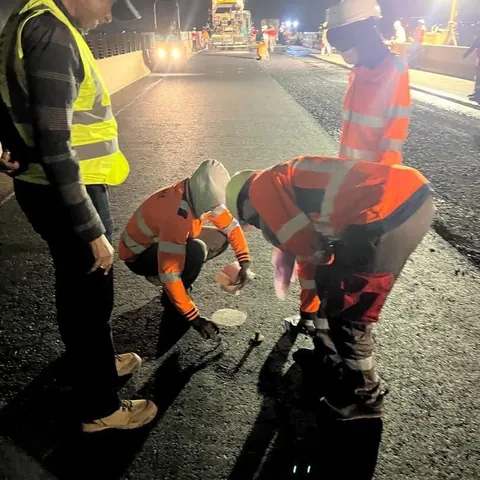 Photo – GEOMAT Ingénierie met à contribution son expertise pour la pérennité des infrastructures routières