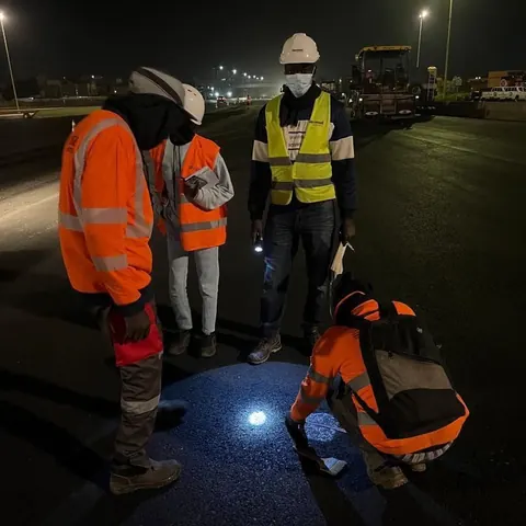Photo – GEOMAT Ingénierie met à contribution son expertise pour la pérennité des infrastructures routières