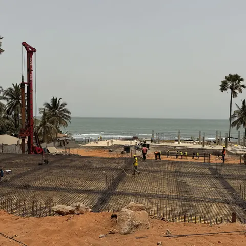 Photo – GEOMAT Ingénierie et EFOR pour la réalisation d’infrastructures durables en Gambie!
