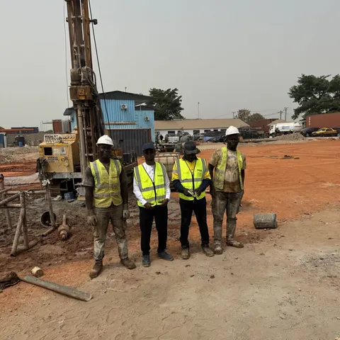 Photo – GEOMAT Ingénierie et EFOR pour la réalisation d’infrastructures durables en Gambie!