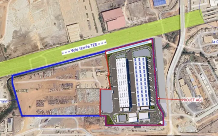 Centrale logistique à Diamniadio