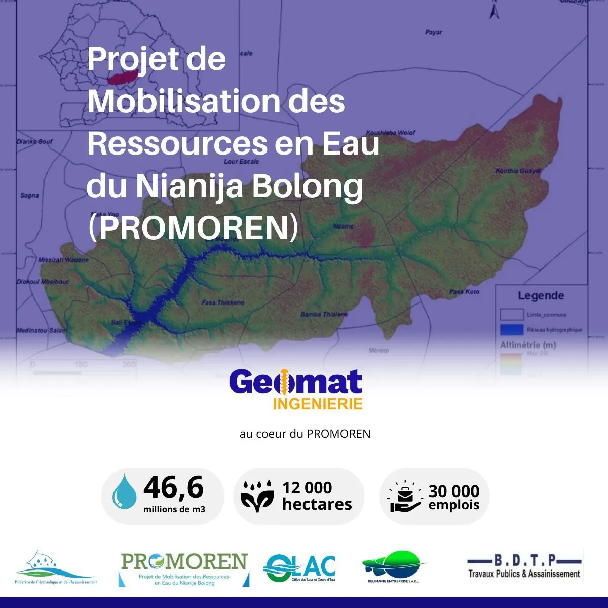 GEOMAT Ingénierie au cœur du PROMOREN